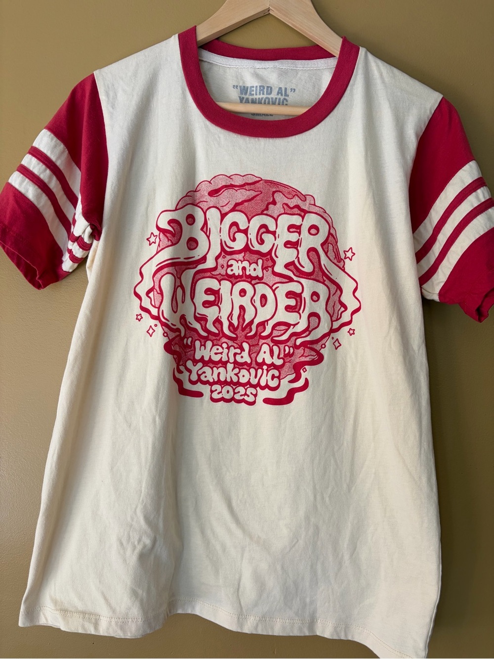 “Weird Al” Yankovic official concert t-shirt